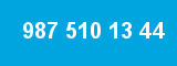 987 510 13 44 987 510 13 44